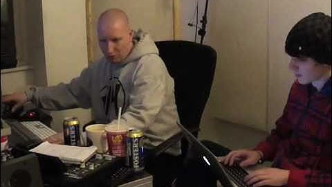 Danny Byrd Rave Digger Video Log 2. NETSKY AND BYRD IN THE STUDIO