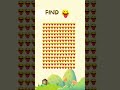 Find Me #quiz #emojyfind #find #findme #findout #findoddemoji #emojichallenge #emojyfind #emoticons