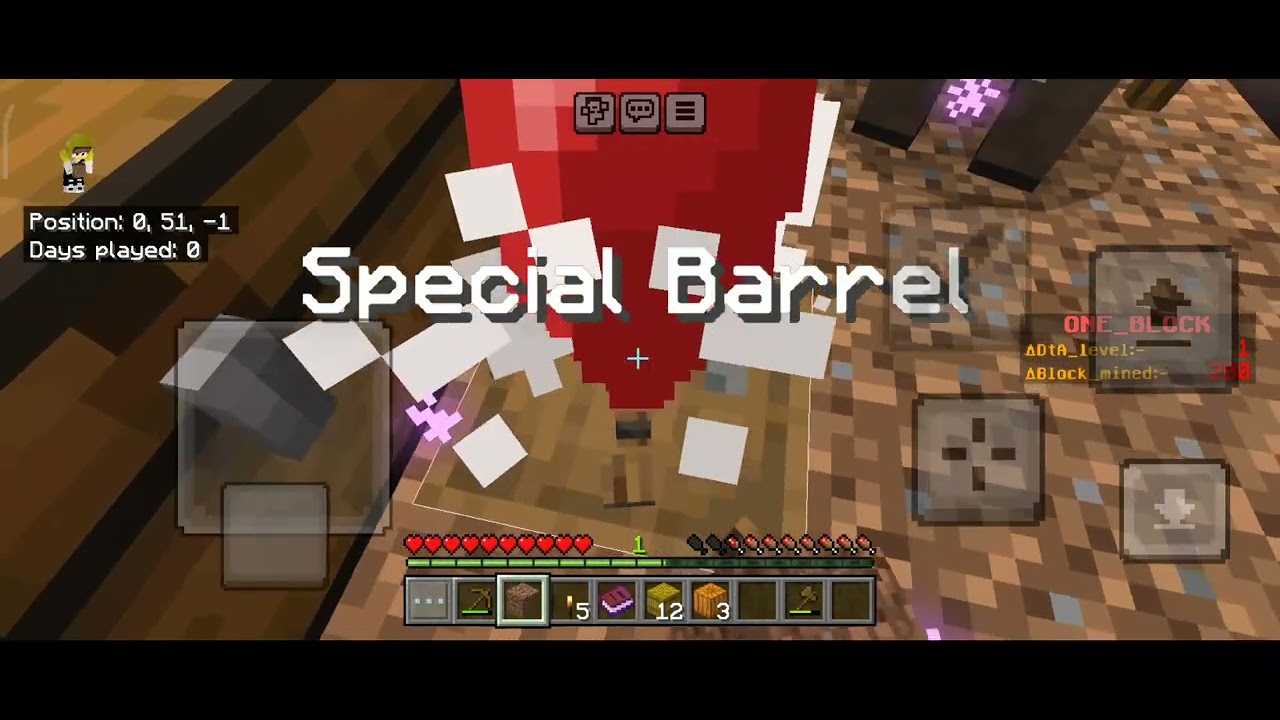 One block with my brother part 1 #minecraft #youtube #youtubevideos # ...