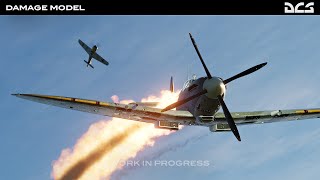 DCS WWII ✈ New Damage Model│ online test