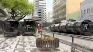 Curitiba: Sistema de ônibus mostrado na TV americana em