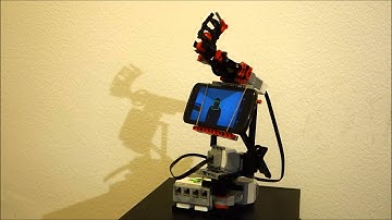 Automatic Lego Mindstorms sentry turret with face detection
