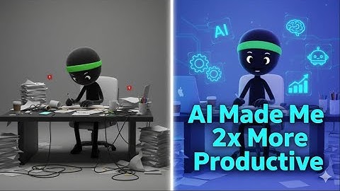 How to Use AI Tools to Double Your Productivity (Without Getting Overwhelmed) #motivation