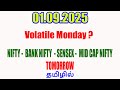 Nifty Analysis for 01.09.2025 | Option Trading For Beginners | Technical Analysis in Tamil