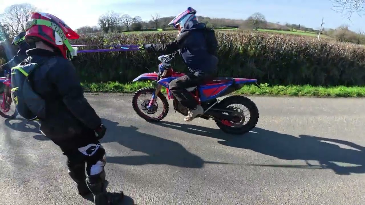 Trail Riding East Devon Husaberg FE350