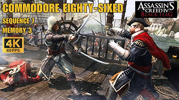 Commodore Eighty-Sixed - Assassin’s Creed Black Flag Remastered (4K 60FPS) 100% Sync ⚔️