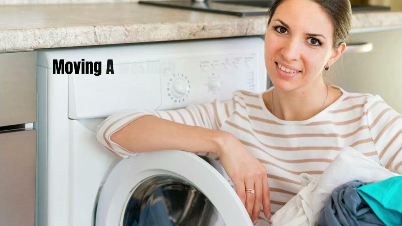 Moving A Washing Machine StepByStep Guide YouTube