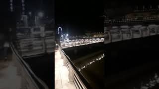 Suasana Pagi/Subuh Hari di Merlion Park Singapore