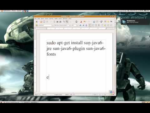 How to install Java on Ubuntu 9.10