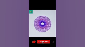 amazing art of spirograph #drawing #spirograph #geometric #sketch #shorts