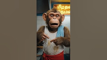 Ai Monkey Cooking Vlog | Veo 3 tutorial tamil | ai monkey vlog tamil | #aitamil