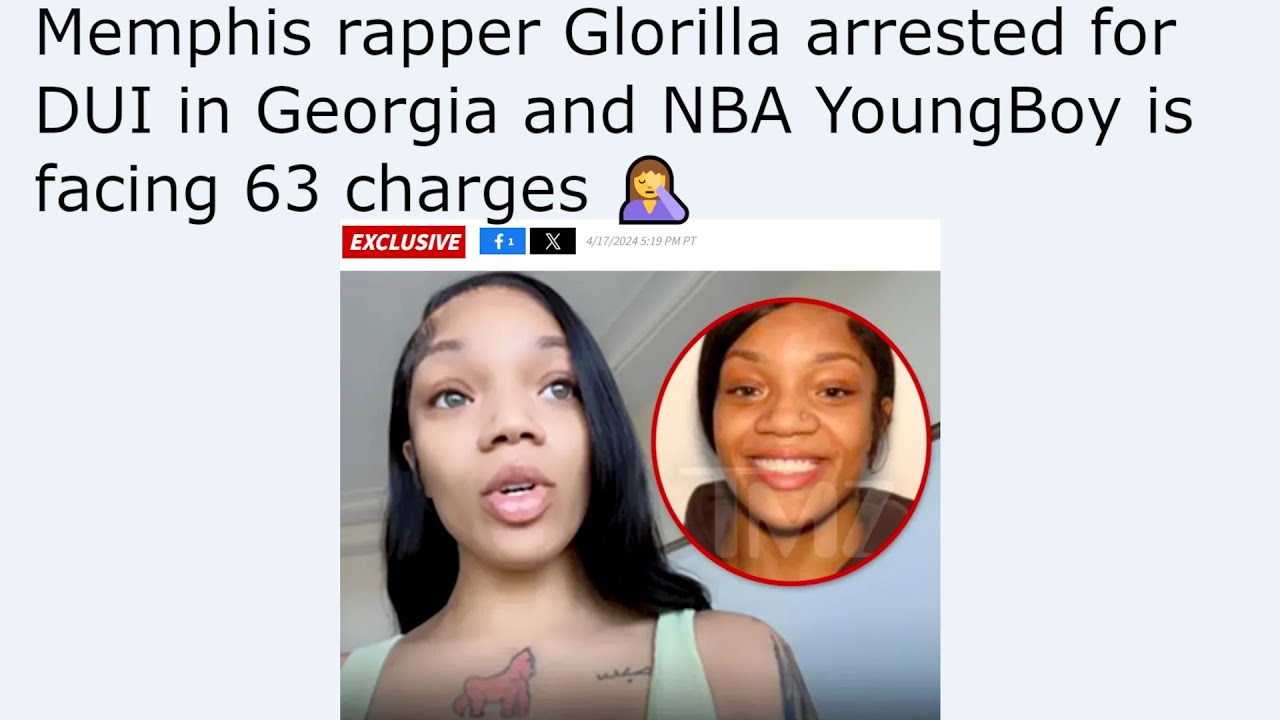 Rapper GloRilla arrested in Georgia, charged with DUI