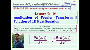 𝐀𝐩𝐩𝐥𝐢𝐜𝐚𝐭𝐢𝐨𝐧 𝐨𝐟 𝐅𝐨𝐮𝐫𝐢𝐞𝐫 𝐓𝐫𝐚𝐧𝐬𝐟𝐨𝐫𝐦 || 𝐒𝐨𝐥𝐮𝐭𝐢𝐨𝐧 𝐨𝐟 𝟏𝐃 𝐇𝐞𝐚𝐭 𝐄𝐪𝐮𝐚𝐭𝐢𝐨𝐧
