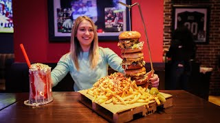 This Challenge Is Hidden In A Vegas Casino | The &quot;Do It In Public&quot; Burger Challenge