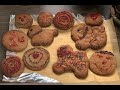 Making orange coco chocolate chip cookies