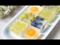 Agar-agar Fruit Jelly Cubes | 水果燕菜果冻块