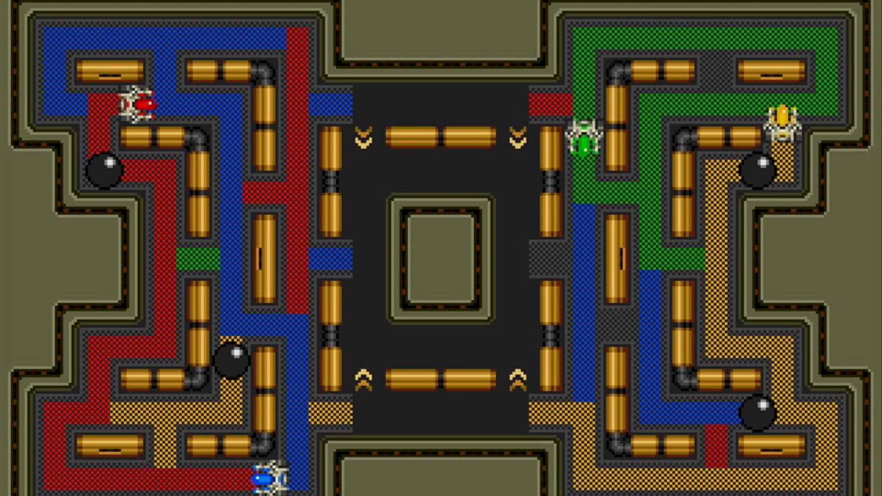 MegaDrive homebrew　maze game WIP