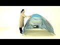 How to set up Venustas Pop up beach tent