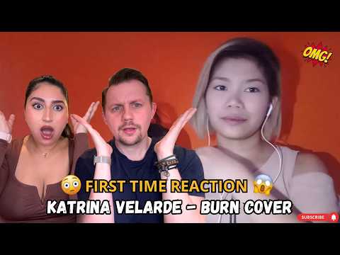 OH MY GOD ! My husband reacts to KATRINA VELARDE - IMPERSONATING SINGERS (BURN) First time REACTION