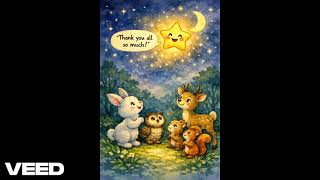 🐰The Little Rabbit And The Lost Star🌟 | Bedtime Story with a Beautiful Moral
