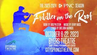 Fiddler On The Roof starts Oct 6th!