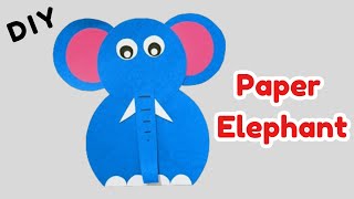 Cute Paper Elephant 🐘 | How to make paper Elephant | Easy Origami Paper craft
