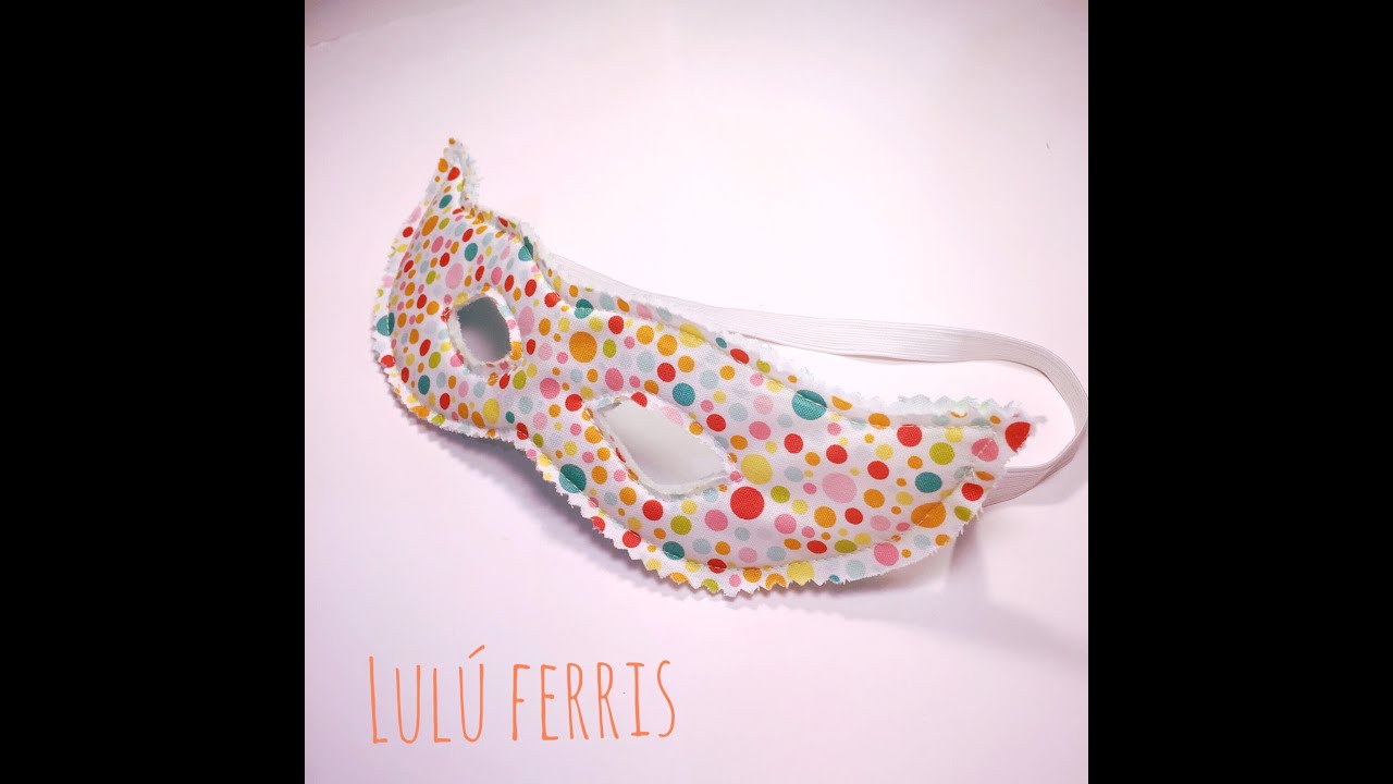 Tutorial 23; Antifaz reversible