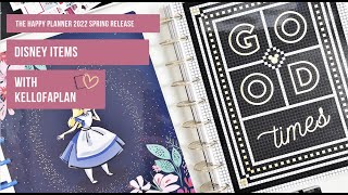 The Happy Planner Spring 2022 Release- DISNEY UNBOXING