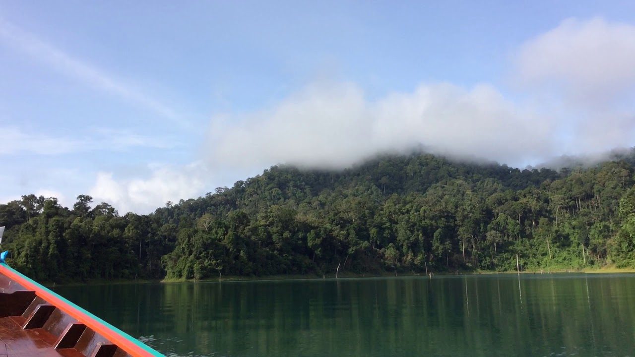Khlong Saeng Wildlife Sanctuary during the morning light