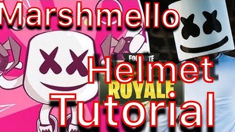 Easiest Marshmello Helmet Tutorial
