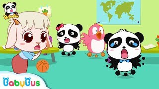 earthquake happens in baby pandas kindergarten kids safety tips collection babybus