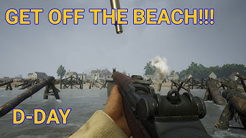 GET OFF THE BEACH! Utah Beach D-Day. Post Scriptum Gameplay