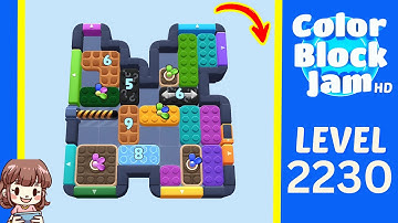 Color Block Jam Level 1323 (2230) Solution Walkthrough