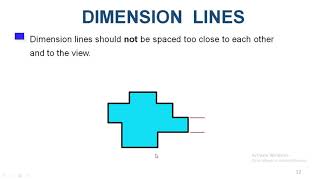 Dimensioning Part 2
