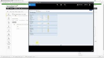 ServiceDesk Plus On Demand: report an S/4 HANA authorization problem from the SAP GUI