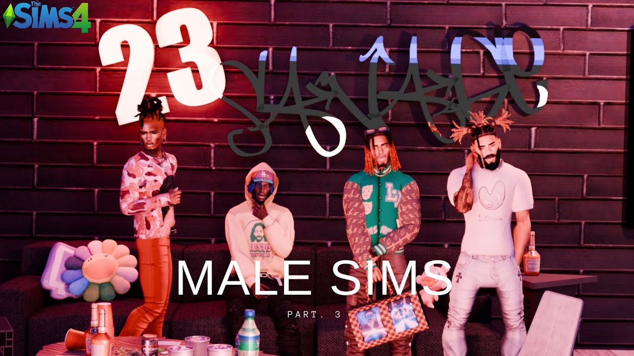 The Sims 4 CAS + Urban Male CC Links V3 - YouTube