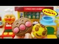 アンパンマン ねんど おもちゃアニメ ジャムおじさんのやきたてパン工場deねんど遊び Anpanman Clay Toys