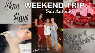 WEEKEND IN MY LIFE 🎂 *Trip to San Antonio* | road trip, birthday celebration, + more!