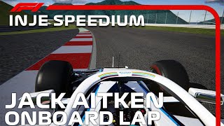 F1 Inje Speedium Jack Aitken Onboard Etto Corsa
