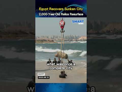 Egypt Recovers Submerged Artefacts off Alexandria’s Coast