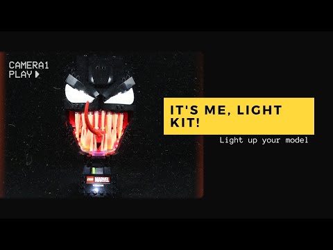 Led lighting kit for Spider-Man Venom 76187