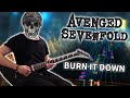 Avenged Sevenfold - Burn It Down 97% (Rocksmith 2014 CDLC) Guitar Cover