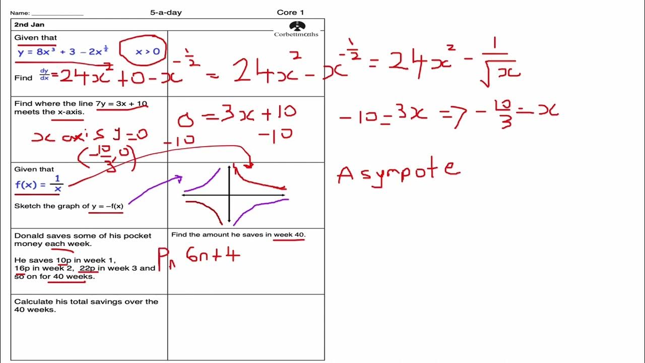 as-pure-maths-core-1-corbettmaths-5-a-day-gcse-further-maths-year