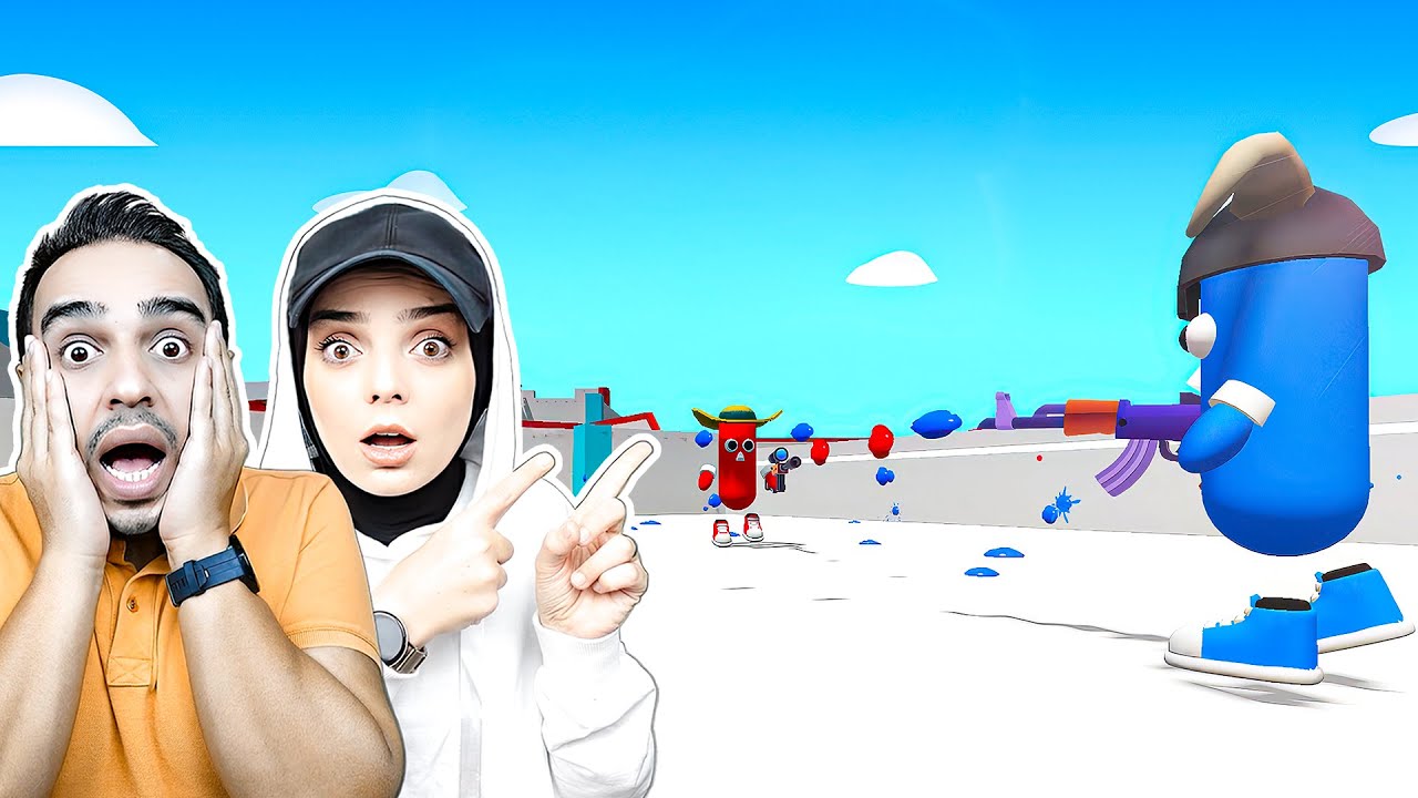 BOYA CANAVARI OLDUK VE RAKİPLERİ BOYADIK !! 😱