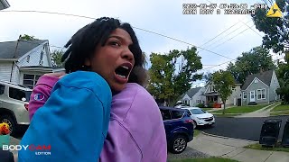 Unruly 18-Year-Old Completely Loses It During Arrest