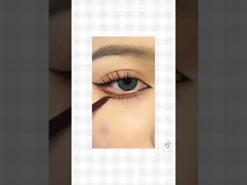 Video: Maneras simples de hacer delineador de ojos E Girl: 11 pasos (con imágenes)