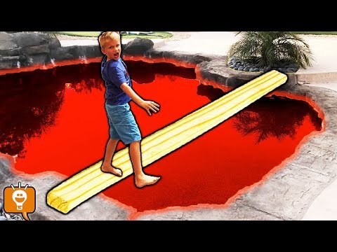 Thumbnail for LAST TO FALL into LAVA POND! Mystery NEST, Plank Walk Challenge by Game Trixster