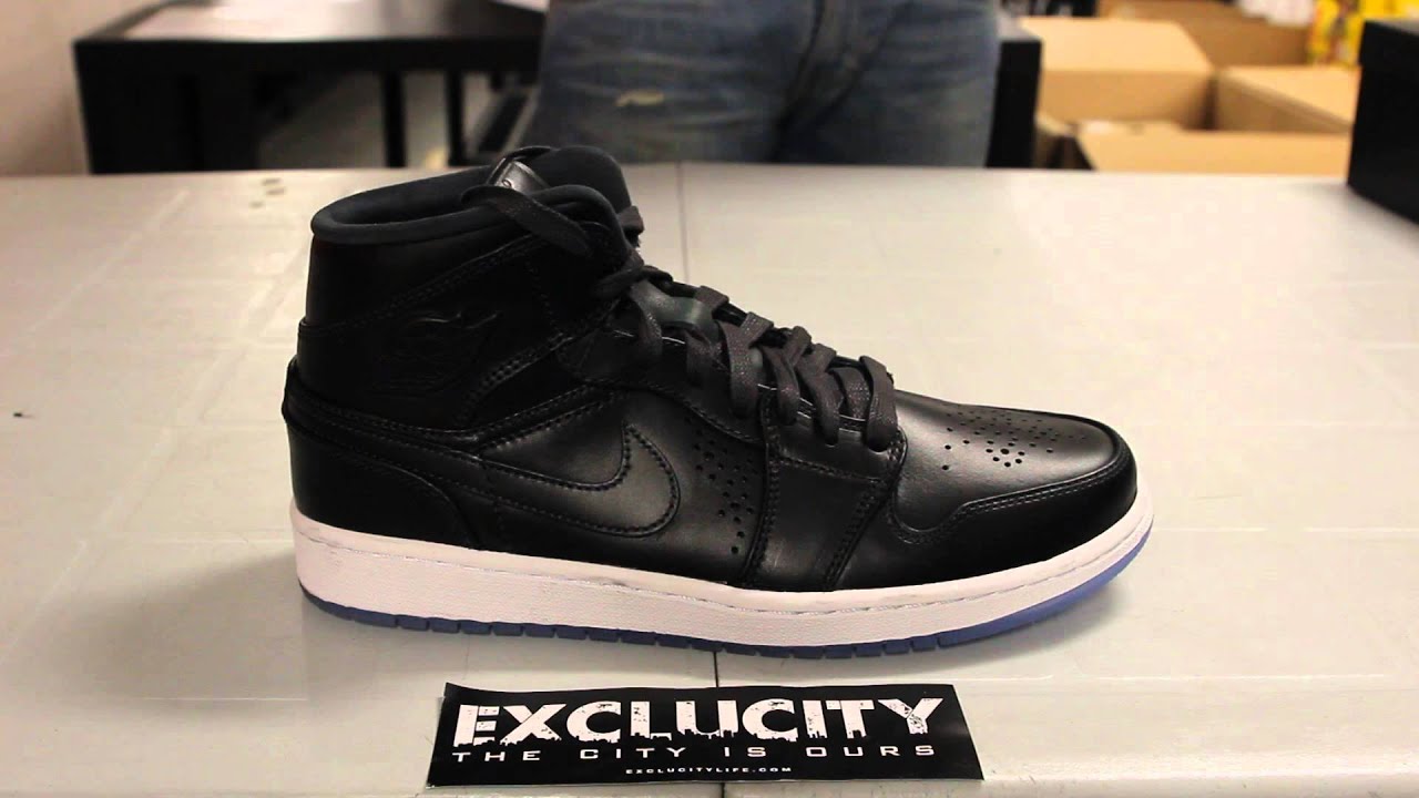Air Jordan 1 Mid Nouveau “Black Ice” - Unboxing Video 