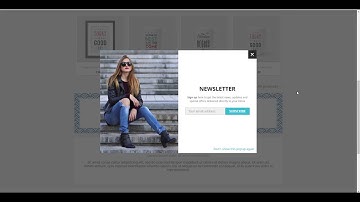 Email Marketing Newsletter Subscription Popup - PrestaShop 1.7