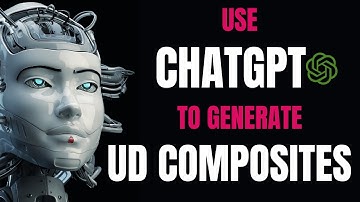 How to Use ChatGPT to Design UD Composites (2D RVEs)